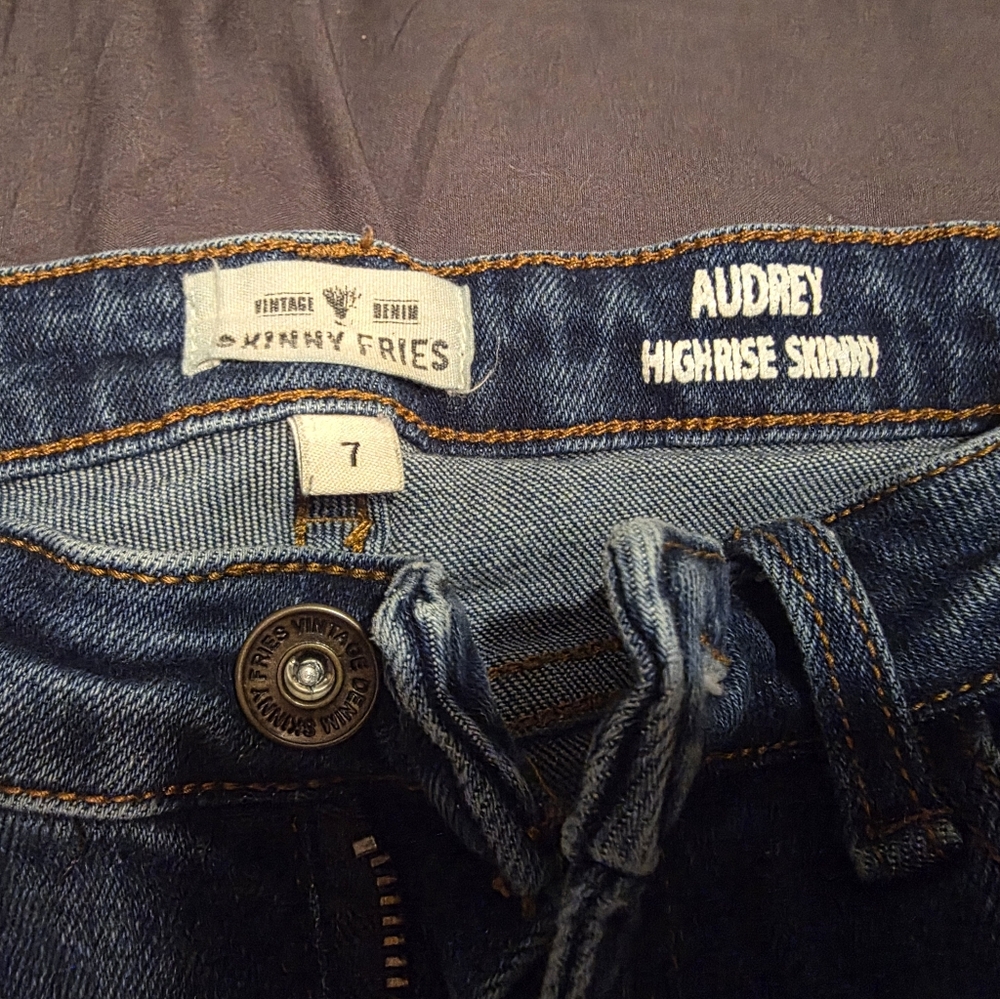 Audrey High Rise Skinny Jeans